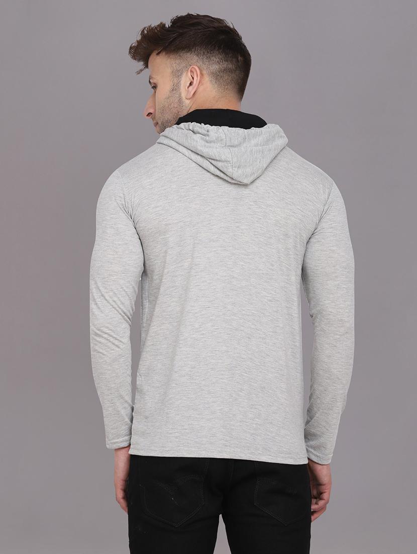 grey cotton blend t-shirt - 20841773 - Standard Image - 2