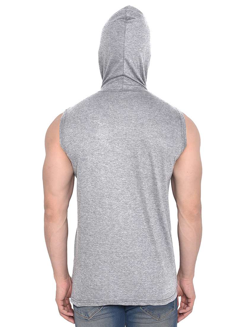 grey cotton blend t-shirt - 20841782 -  Standard Image - 2