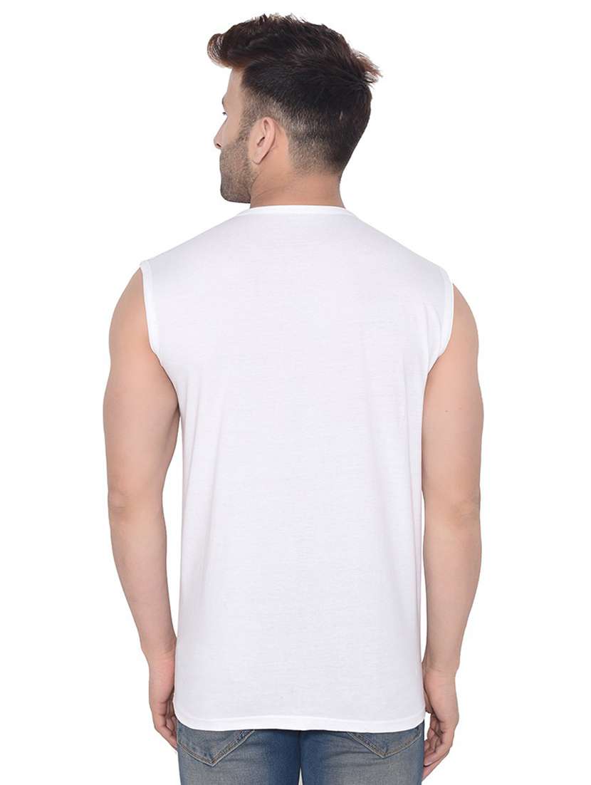 white cotton blend t-shirt - 20841787 -  Standard Image - 2