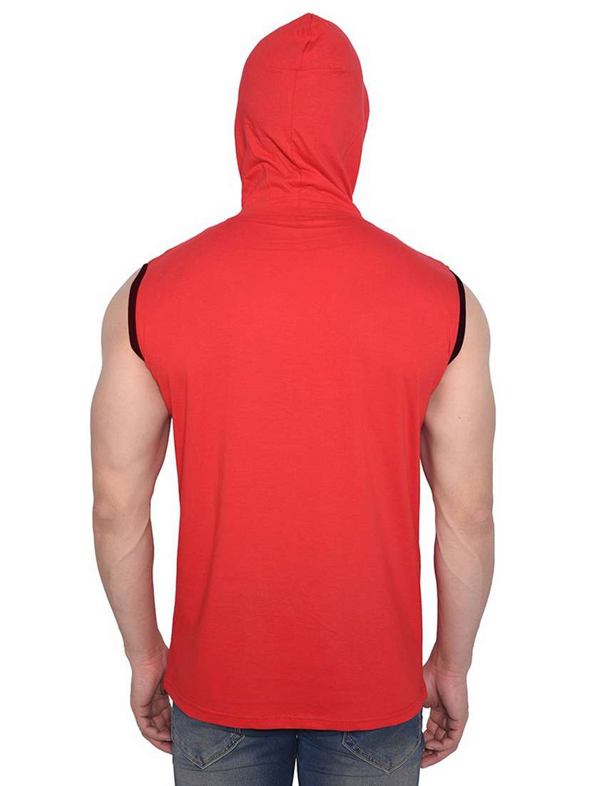 red cotton blend t-shirt - 20841801 -  Standard Image - 2