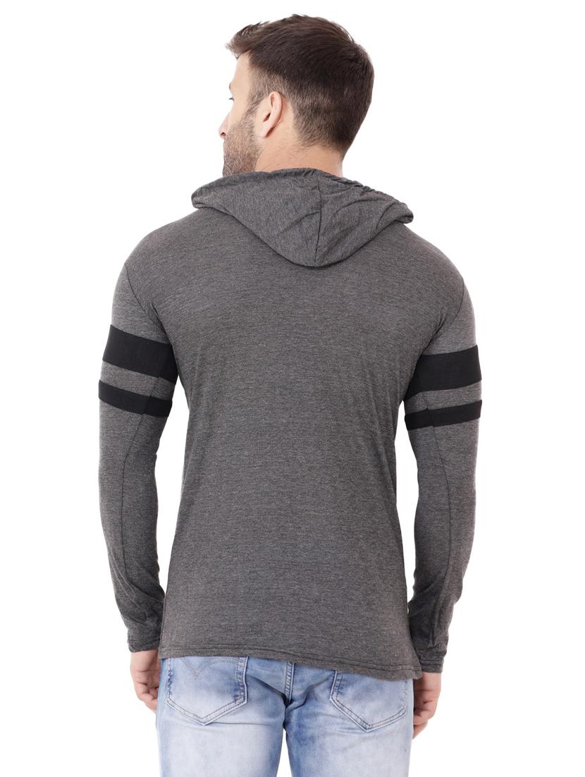 grey cotton blend t-shirt - 20841828 - Standard Image - 2