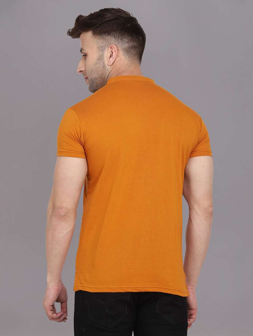 solid cotton blend t-shirt - 20841891 -  Standard Image - 2