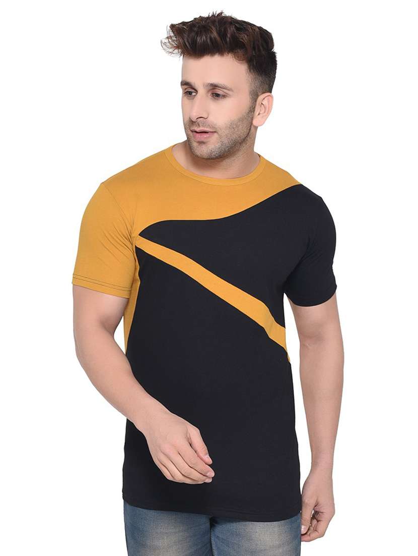 multi colored cotton blend t-shirt