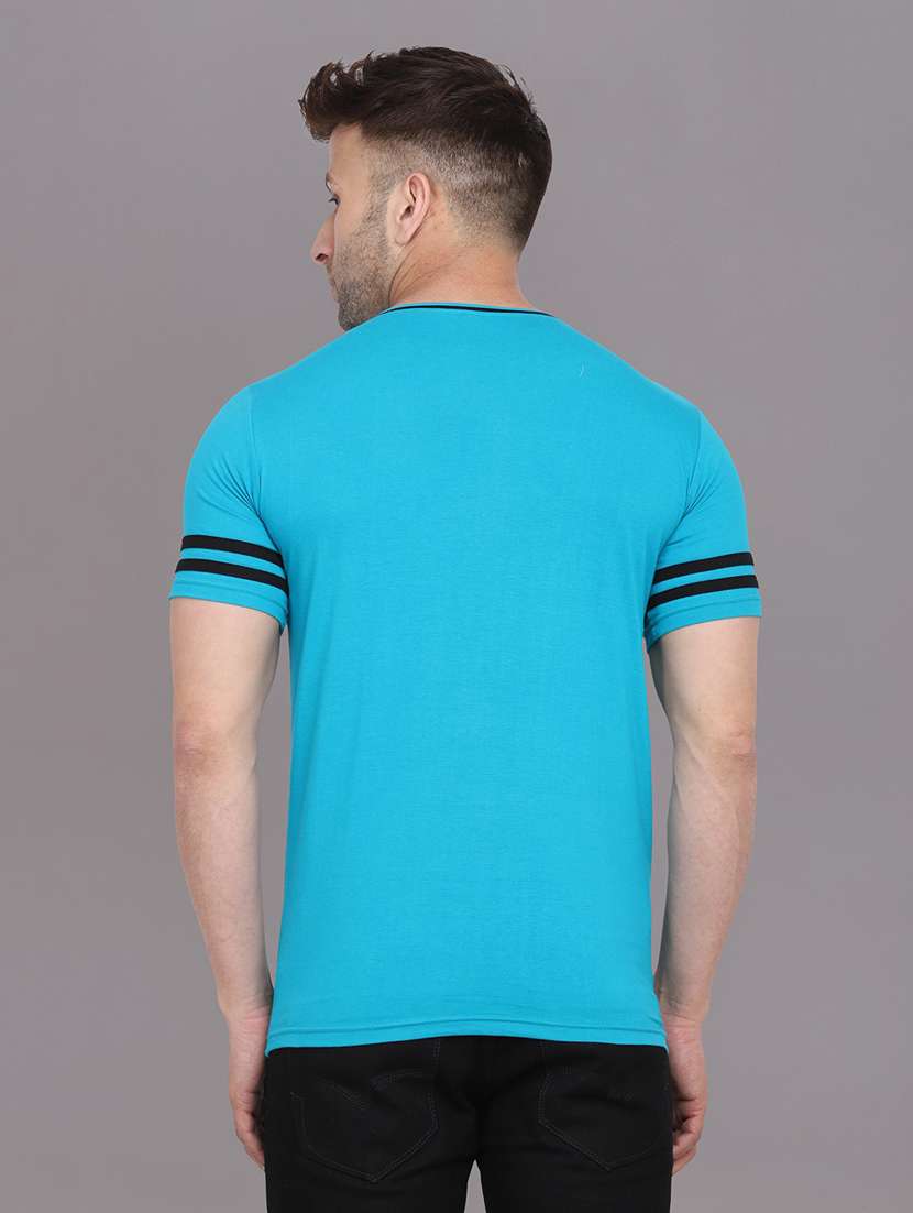 men taped short sleeve t-shirt - 20841909 -  Standard Image - 2