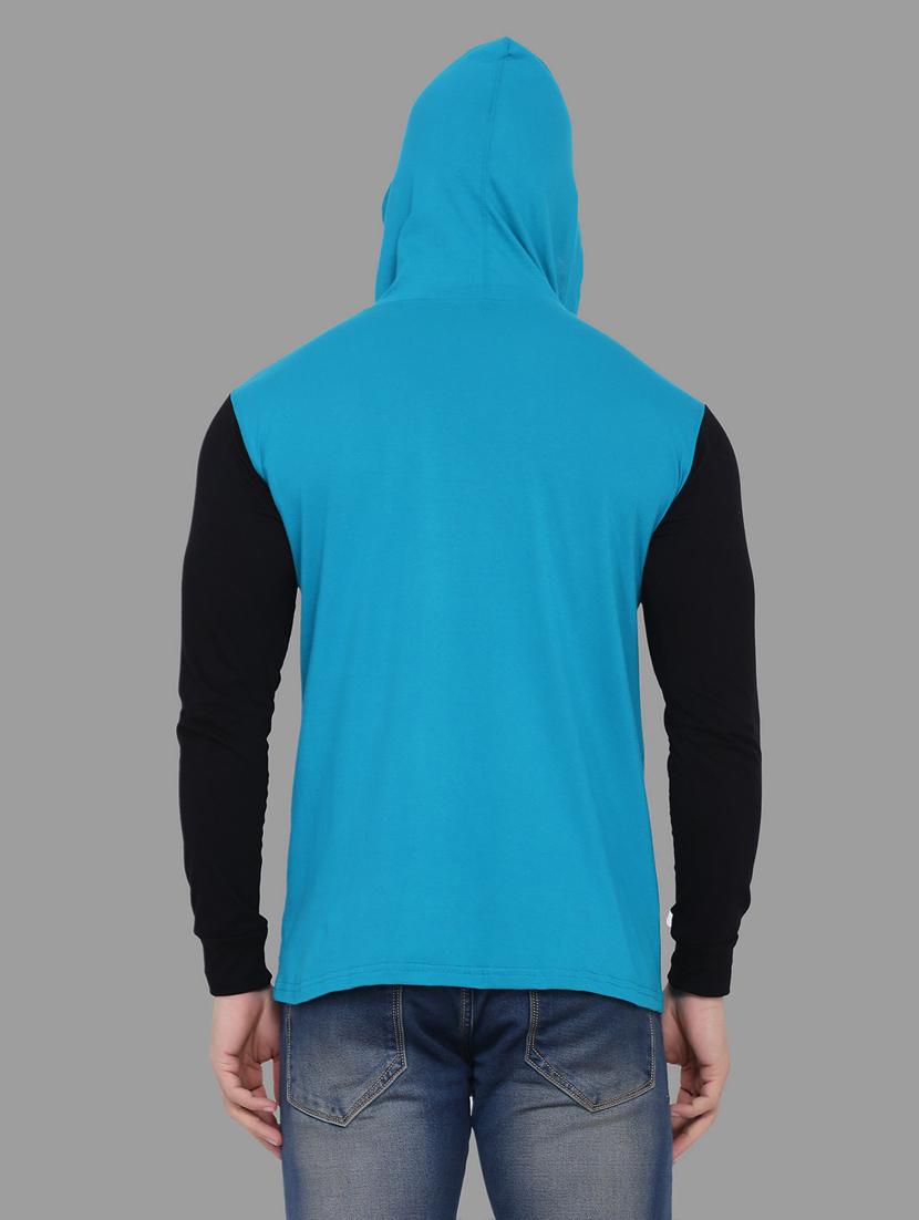 turquoise cotton blend t-shirt - 20841918 - Standard Image - 2