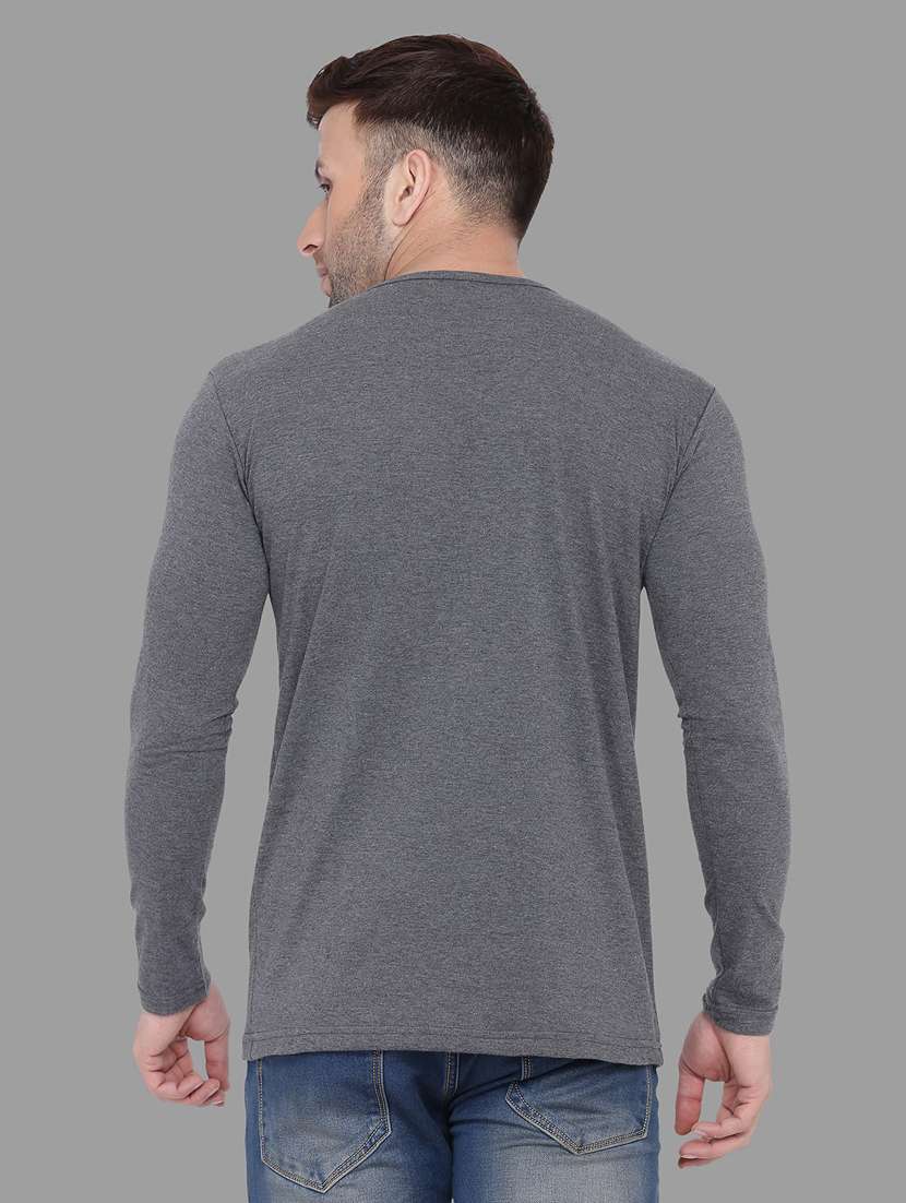  solid cotton blend t-shirt - 20841924 -  Standard Image - 2