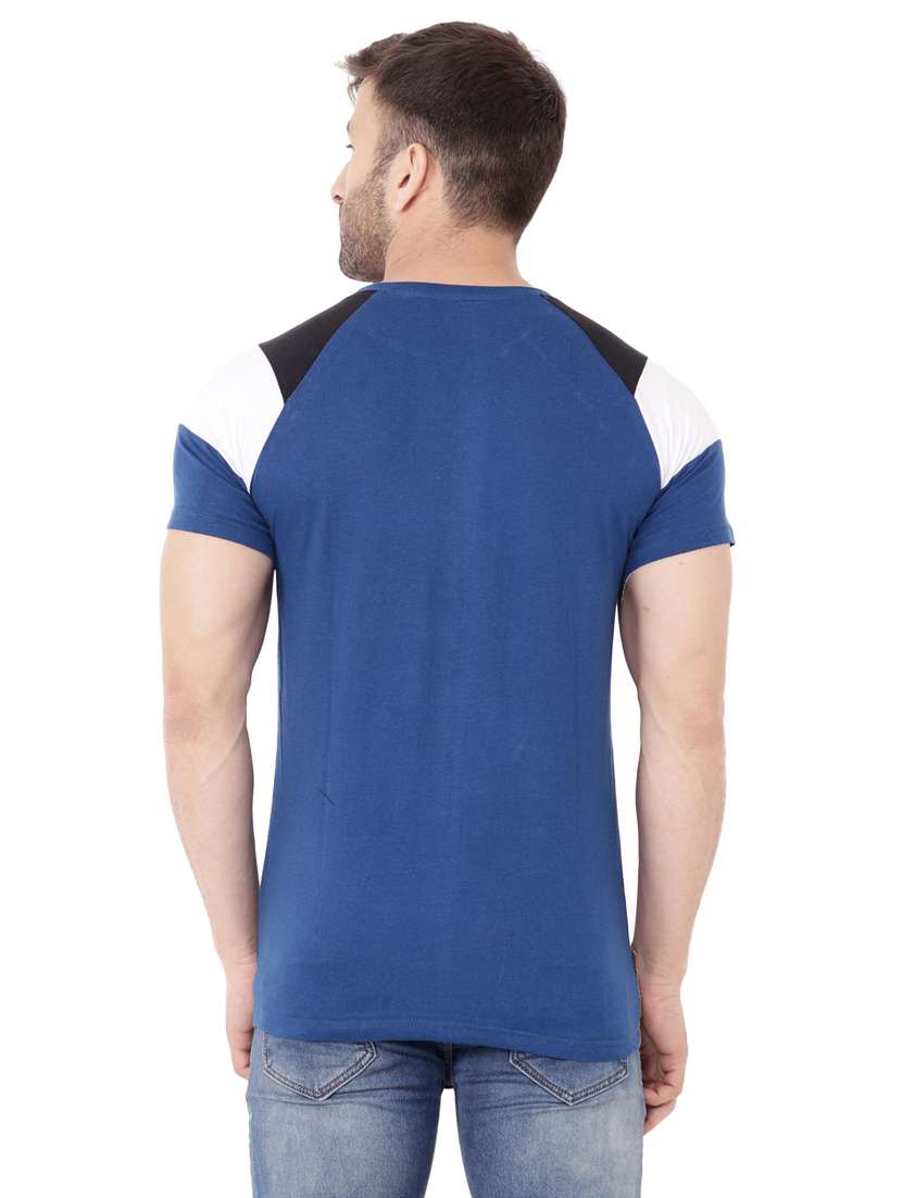 blue cotton blend t-shirt - 20841933 -  Standard Image - 2