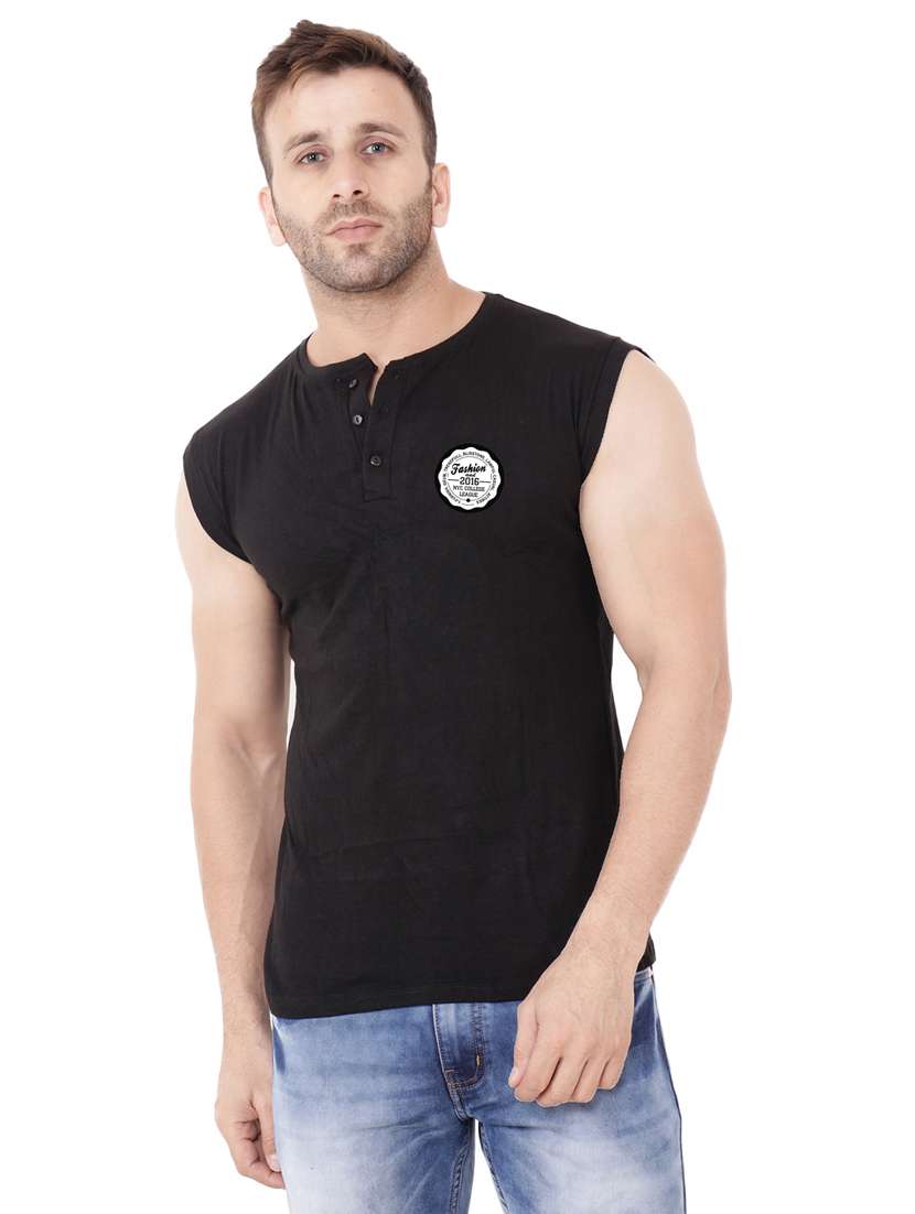 solid cotton blend t-shirt - 20841960 - Zoom Image - 0