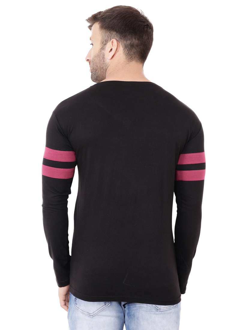 men placement print long sleeve t-shirt - 20841961 -  Standard Image - 2