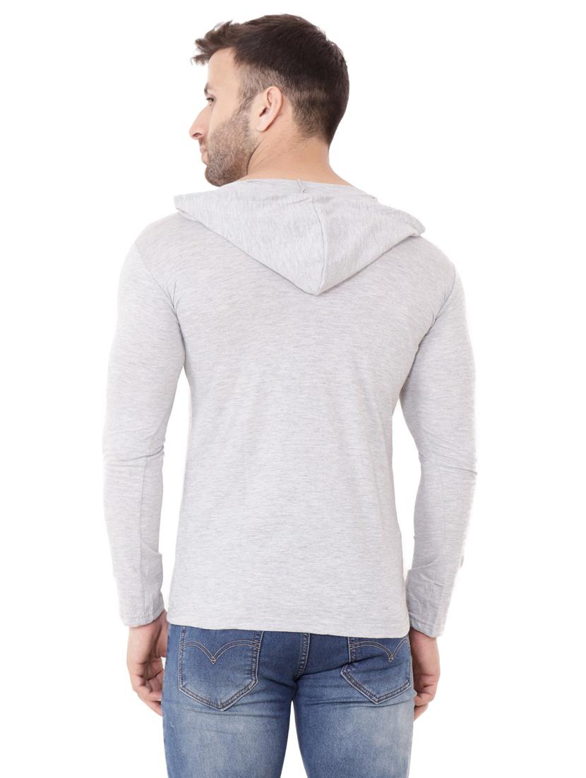grey cotton blend t-shirt - 20841966 - Standard Image - 2