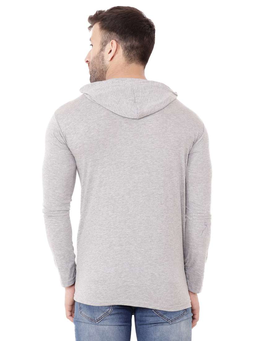  solid cotton blend t-shirt - 20841998 -  Standard Image - 2