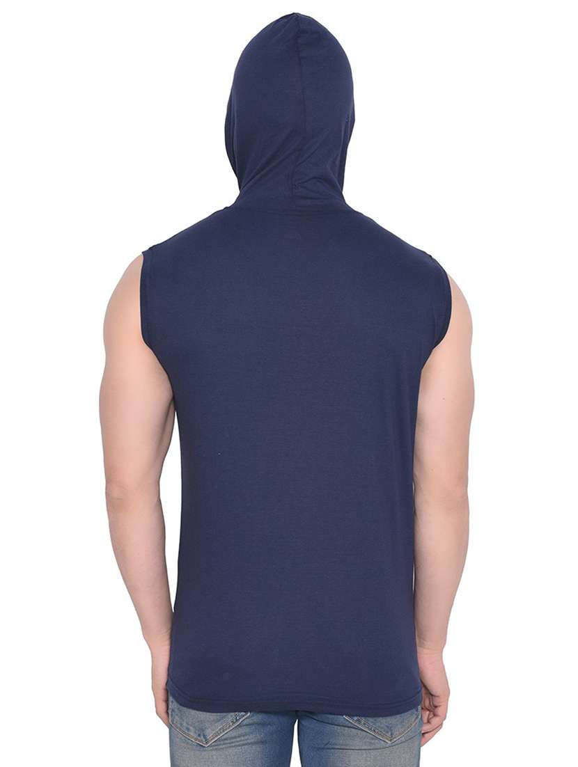 dark blue cotton blend  t-shirt - 20842007 -  Standard Image - 2