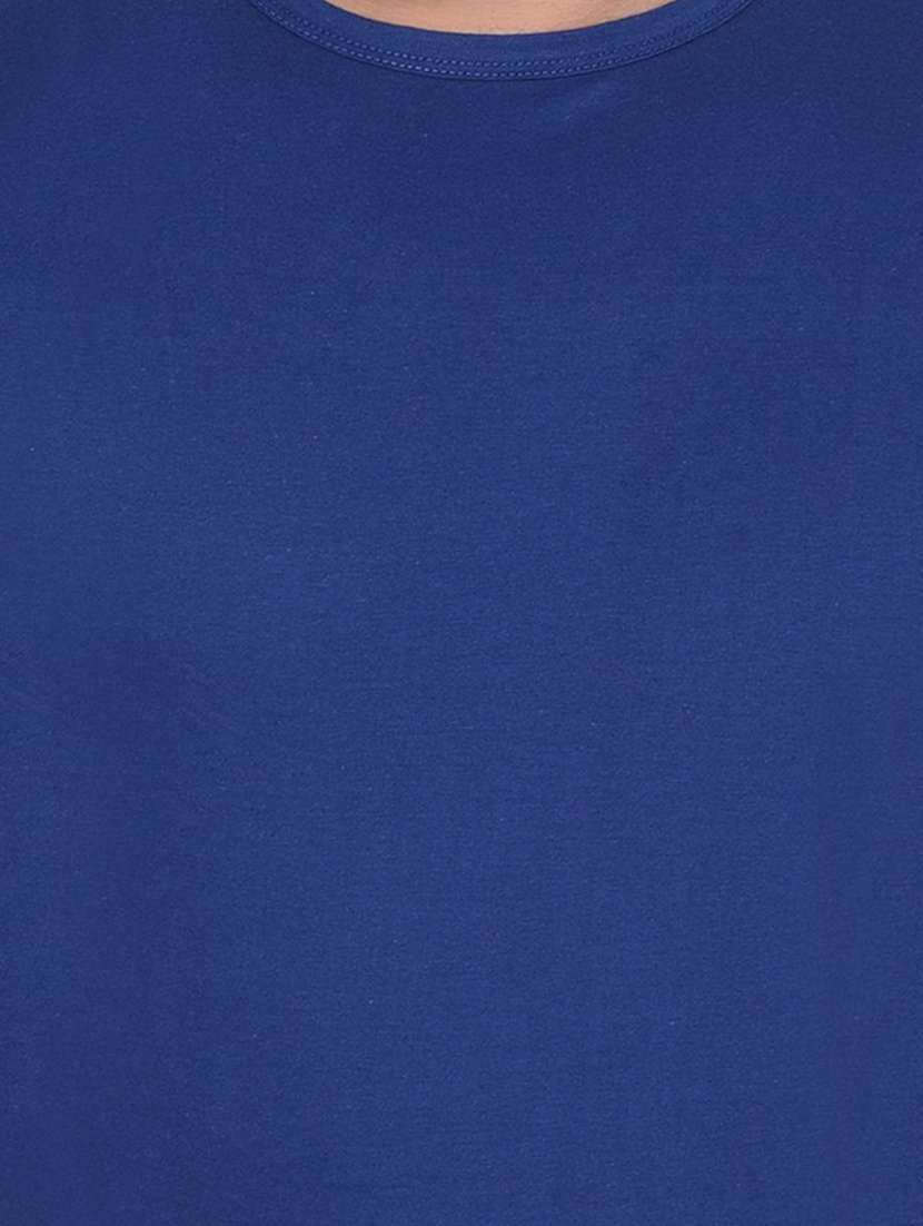 blue cotton blend  t-shirt - 20842023 -  Standard Image - 2