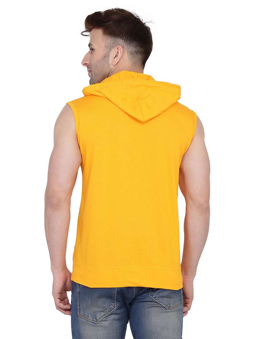 yellow cotton blend t-shirt - 20842027 -  Standard Image - 2