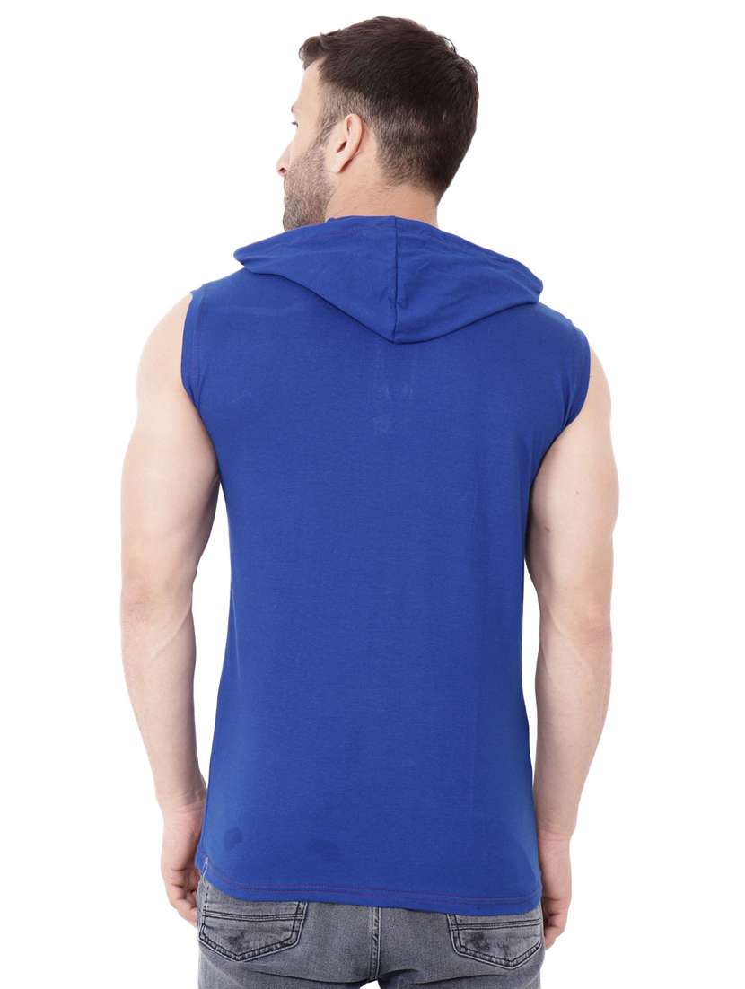 blue cotton blend t-shirt - 20842043 -  Standard Image - 2