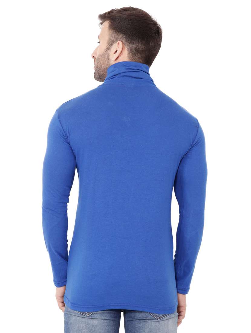 blue cotton blend t-shirt - 20842046 -  Standard Image - 2