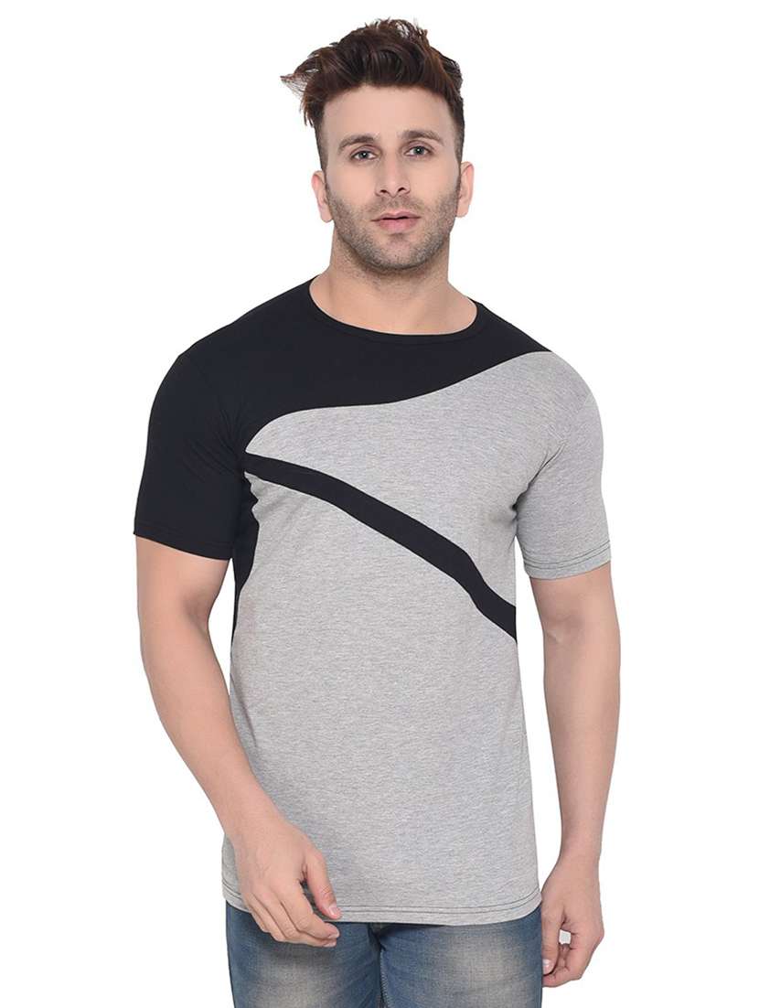 multi colored cotton blend t-shirt