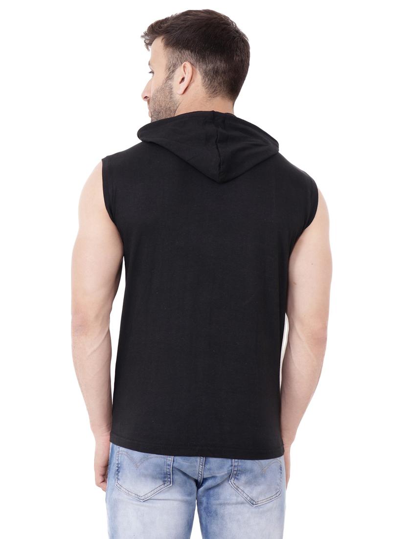 black cotton blend t-shirt - 20842115 - Standard Image - 2