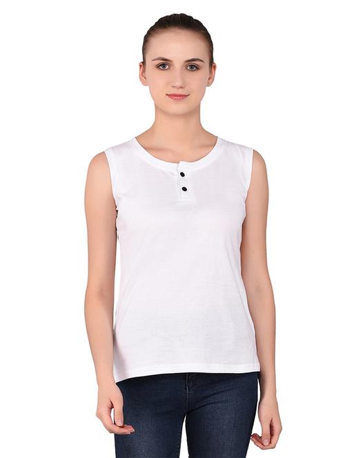 women solid round neck t-shirt - 20842151 -  Standard Image - 0