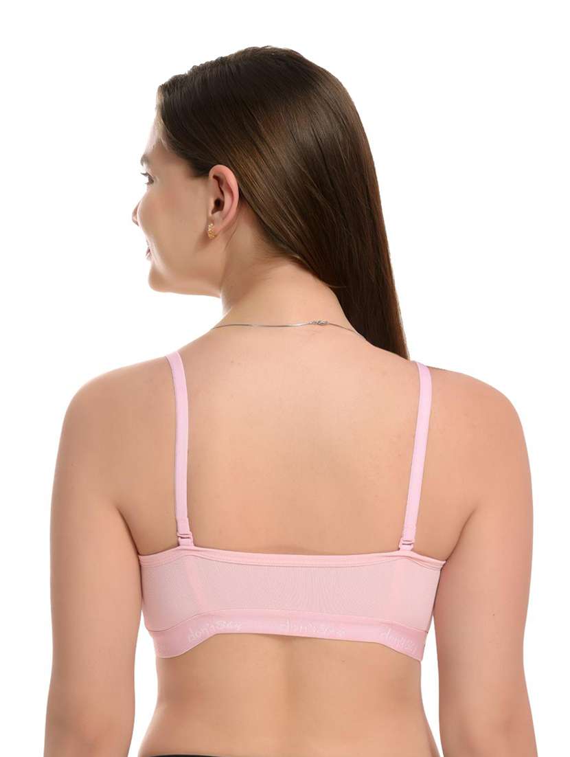 women solid hosiery bra - 20851237 -  Standard Image - 2