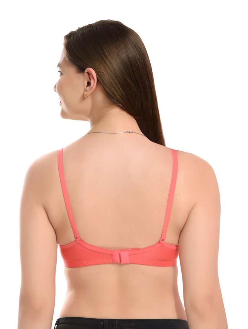 women solid hosiery bra - 20851244 - Standard Image - 2