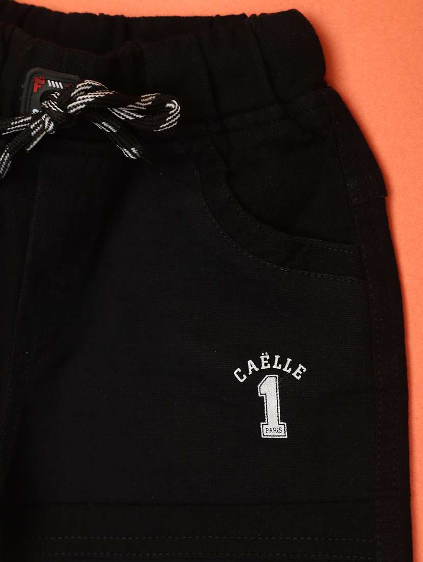 navy blue printed shirt jacket & shorts set - 20852235 -  Standard Image - 2