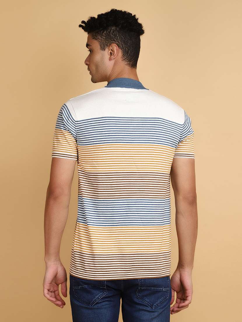 men short sleeves striped t-shirt - 20852302 -  Standard Image - 2