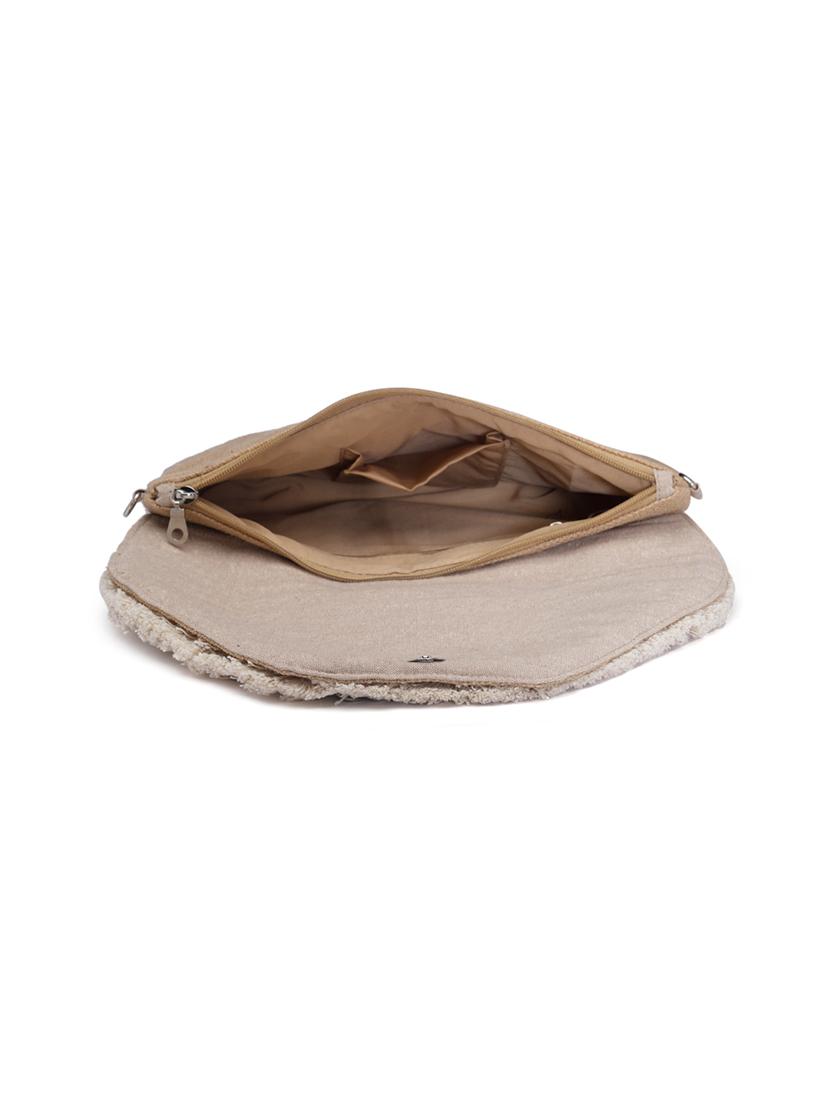 beige embellished sling bag - 20852384 - Standard Image - 2