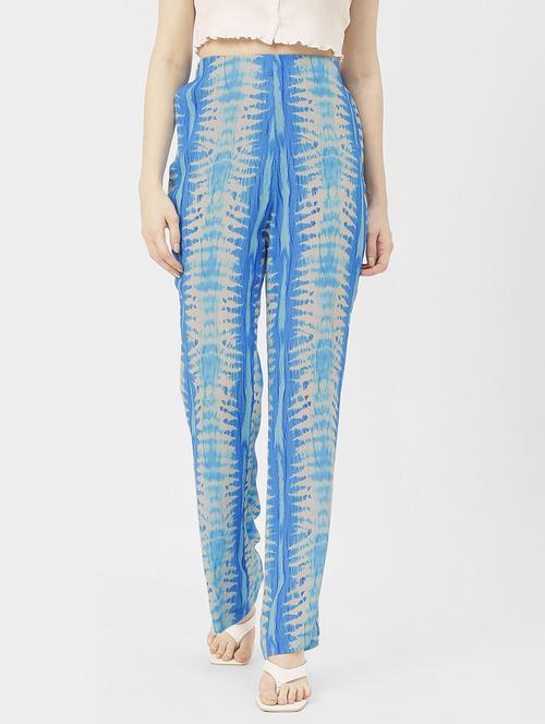 women printed bootcut trouser - 20852411 -  Standard Image - 0