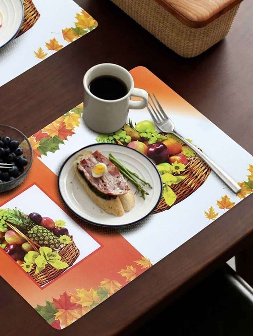 printed placemats for dining table and kitchen - 20853389 -  Standard Image - 2