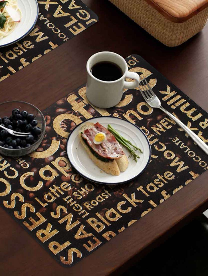 rectangular pack of 6 table placemat - 20853443 -  Standard Image - 2