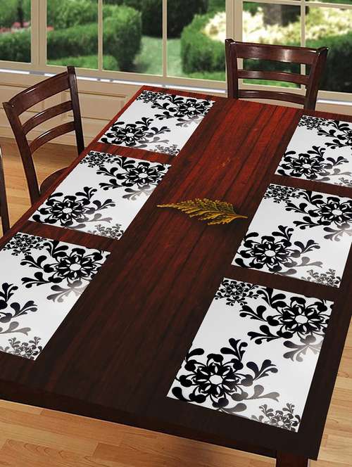 Rectangular Pack Of 6 Table Placemat