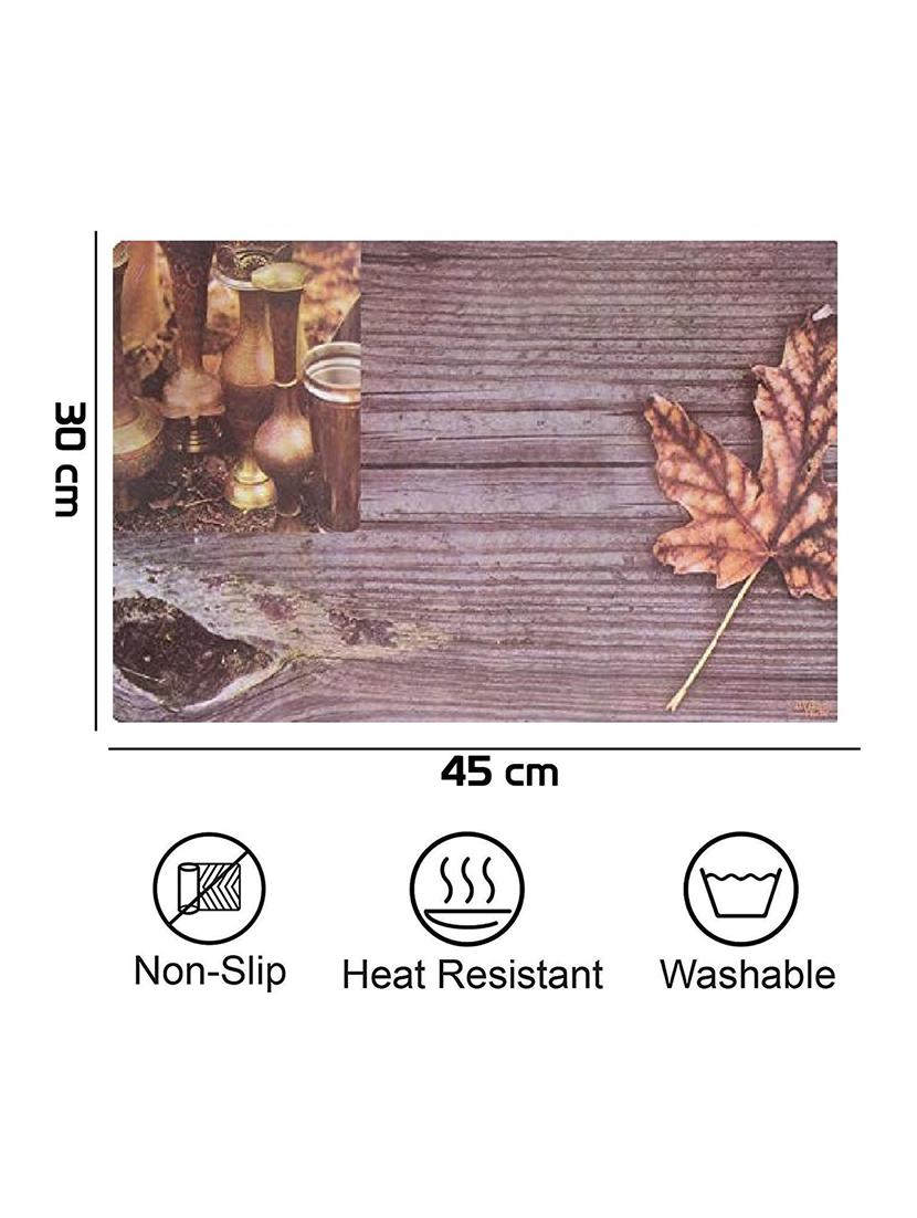 rectangular pack of 6 table placemat - 20853459 - Standard Image - 2