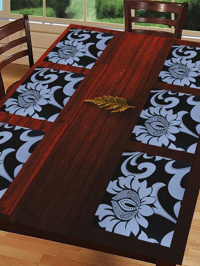 rectangular pack of 6 table placemat - 20853460 -  Standard Image - 2