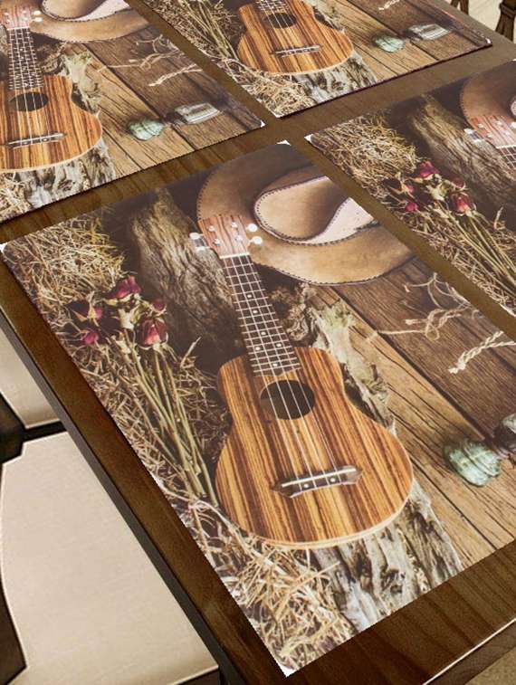 printed placemats for dining table and kitchen - 20853561 -  Standard Image - 2