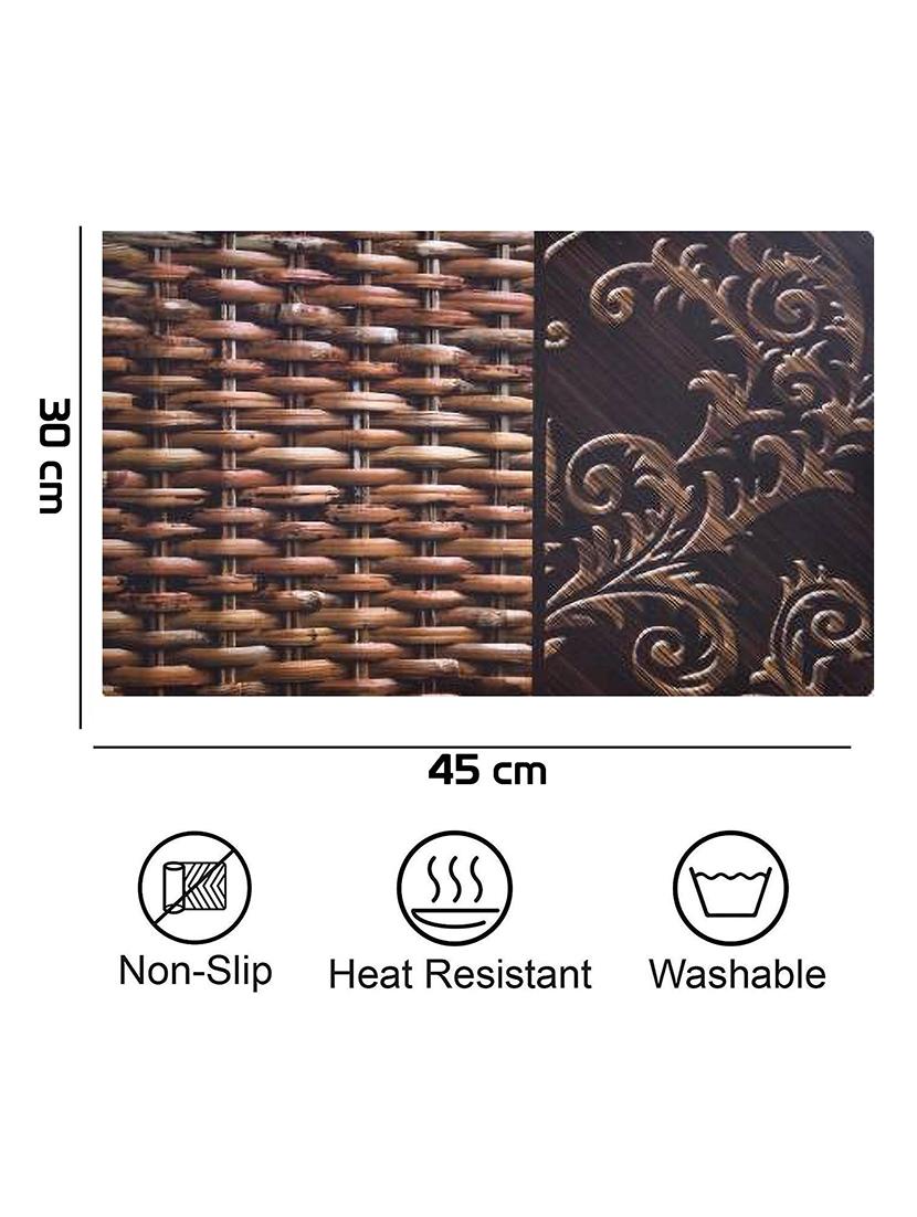 printed placemats for dining table and kitchen - 20853586 - Standard Image - 2