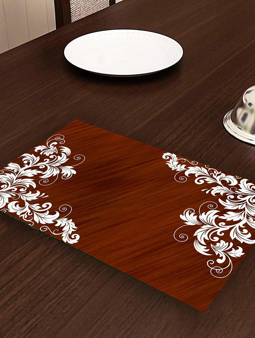rectangular pack of 6 table placemat - 20853627 - Standard Image - 2