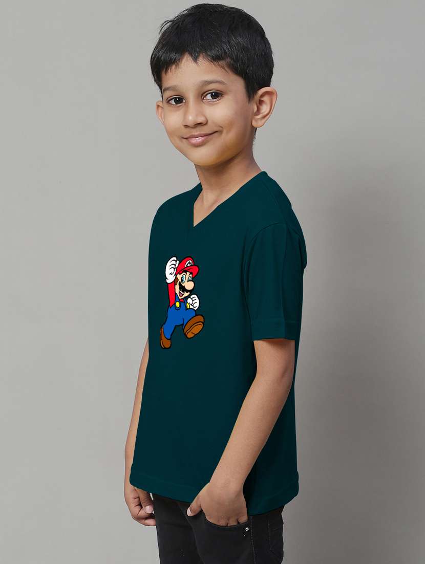 teal cotton graphic t-shirt - 20853800 -  Standard Image - 2