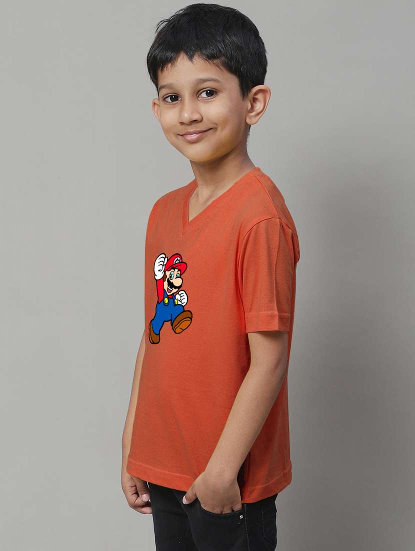 rust cotton tshirt - 20853802 -  Standard Image - 2