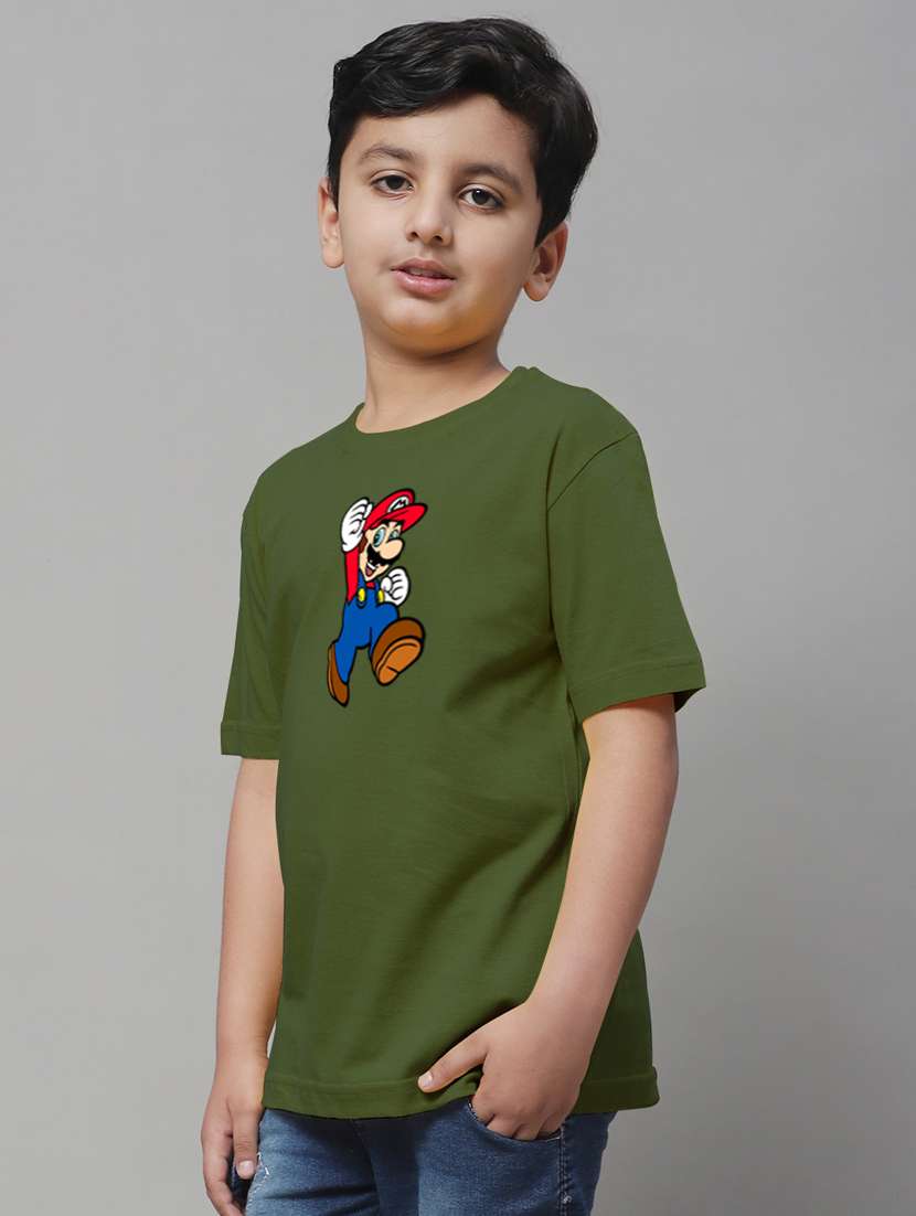 olive cotton tshirt - 20853813 -  Standard Image - 2
