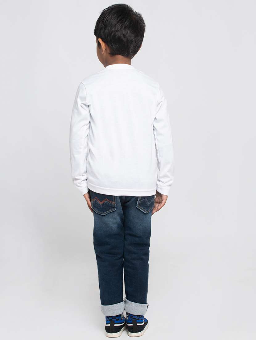 white cotton tshirt - 20853844 - Standard Image - 2