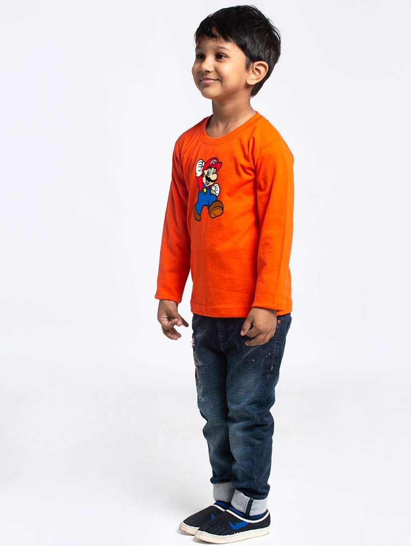 orange cotton tshirt - 20853846 - Standard Image - 2