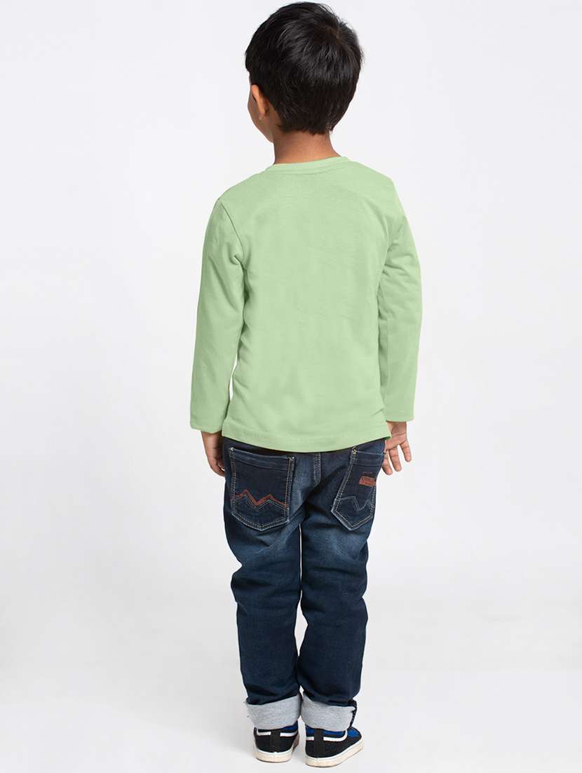 sea green cotton tshirt - 20853851 - Standard Image - 2