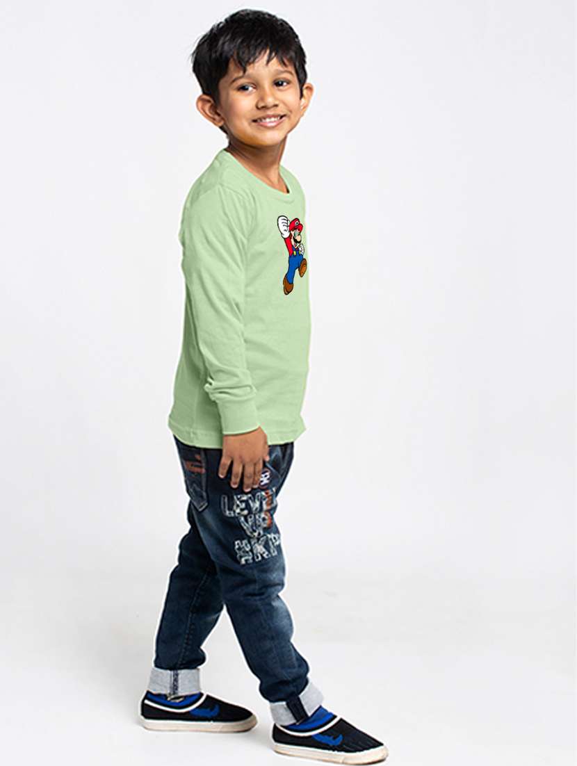 sea green cotton tshirt - 20853862 - Standard Image - 2