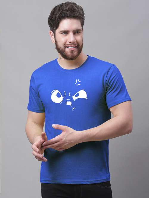 men graphic round neck t-shirt - 20858087 - Standard Image - 0