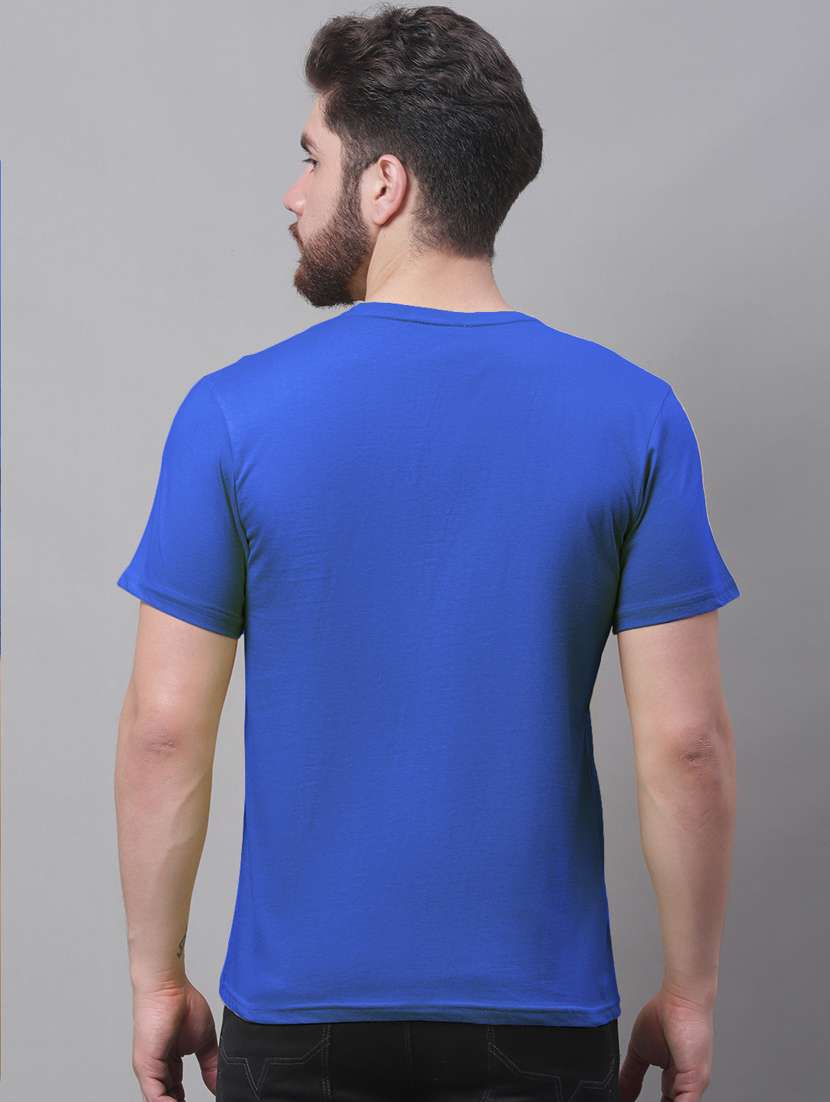 men graphic round neck t-shirt - 20858087 - Standard Image - 2