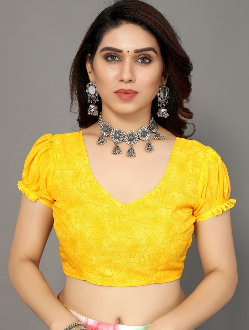 women multi color printed georgette saree with blouse - 20873802 - Standard Image - 2