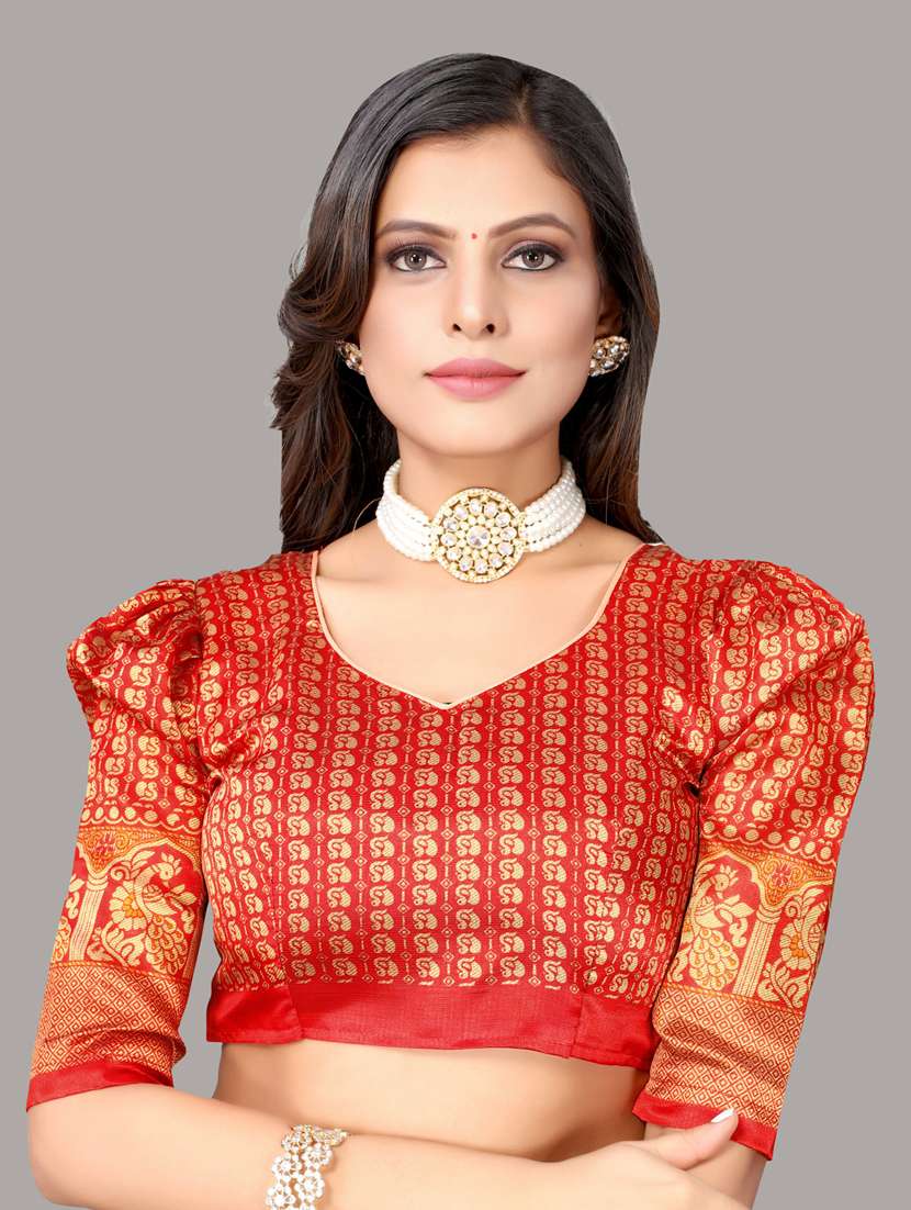 women yellow self design bordered saree with blouse - 20874208 -  Standard Image - 2