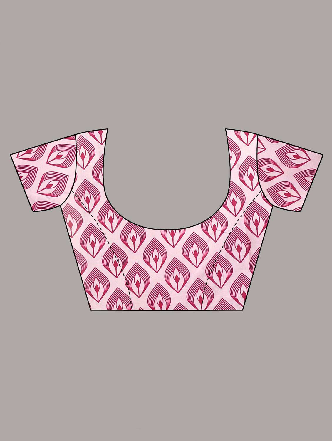 pack of 3 multi colored combo saree with blouse - 20875703 -  Standard Image - 2