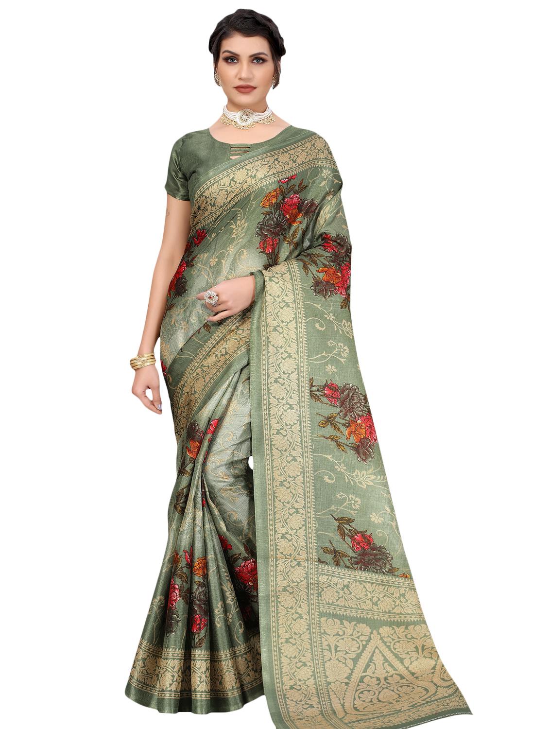 pack of 3 multi colored combo saree - 20875810 - Standard Image - 2